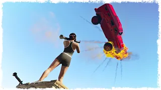 СТРЕЛЯЙ С РПГ ИЛИ УМРИ!!! GTA ONLINE!!!