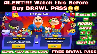 Buying Guide for Brawl Pass in Brawl Stars Season 14 #robotfactory | Brawl Stars Hindi || GXR