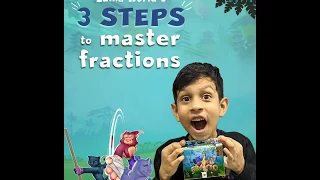 3 Simple Ways To Master Fractions! | FRACTO - A Unique Math Card Game For Kids