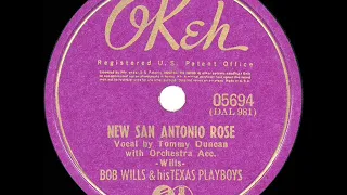 1941 HITS ARCHIVE: New San Antonio Rose - Bob Wills (Tommy Duncan, vocal)