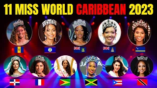 All Miss Caribbean World 2023 Beauty Queens Competing For Miss World Beauty Pageants 2023