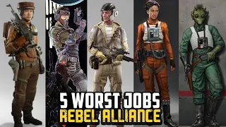 5 Worst Jobs in the Rebel Alliance