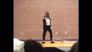 Girl performs Michael Jackson Billie Jean on Trombone