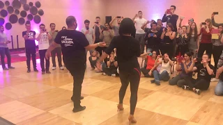 ALEX & DESIREE BACHATA  DEMO  @ SEATTLE SALSA CONGRESS 2017