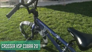 Велосипед BMX CROSSER Cobra 20 - КАМУФЛЯЖНЫЕ ПОКРЫШКИ РАЗНЫХ ЦВЕТОВ | Трюковой велосипед - БМХ