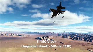 F-16C Unguided Bomb(MK-82 CCIP) Guide | DCS World