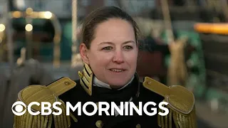 Billie Farrell on becoming the first female commanding officer of the USS Constitution