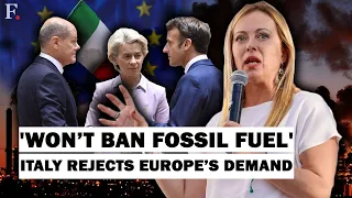 Italy Refuses to Fight Russia and Climate Change Together | Italy Rejects Europe's Plans