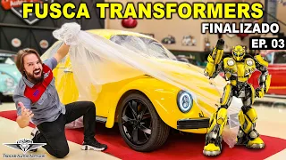 REVELANDO O FUSCA BUMBLEBEE! Toda a montagem e finalização deste fusca 1974 personalizado. EP 03