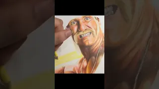 Drawing WWE Legend Hulk Hogan