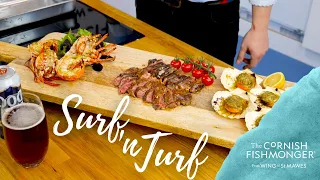 The Surf N Turf Box from The Cornish Fishmonger