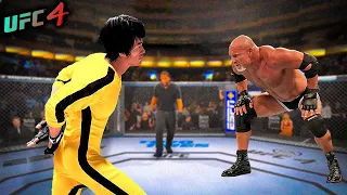 Bill Goldberg vs. Bruce Lee (EA sports UFC 4) - rematch