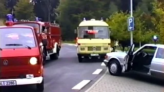 Alarmübung Klinik Roderbirken 1989