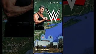 Wwe headquarters googlemaps😍// #wwe #wweraw #shorts #short #youtubeshorts #shortsfeed #googlemaps