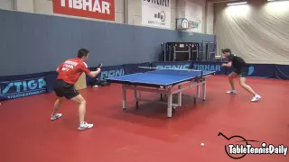 Dimitrij Ovtcharov 3 Point Forehand Topspin Training 2016!