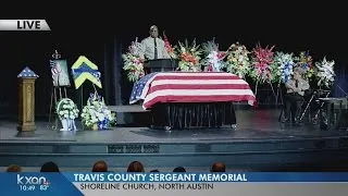 Full video: Funeral of Travis County Sgt. Craig Hutchinson