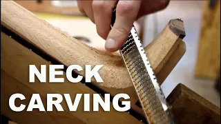 Guitar Neck Carving