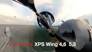 Armstrong XPS Wing 4,6 5,3 WINGfoil Test 2023