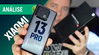 XIAOMI 13 PRO: TOP de LINHA chinês está BEM COMPLETO, mas as CÂMERAS... | Análise / Review