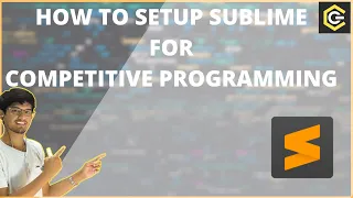 Sublime setup for competitive programming | City Coder