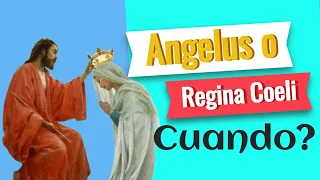 🕯️ ¿Cuándo se reza el Ángelus y cuando el Regina Coeli?