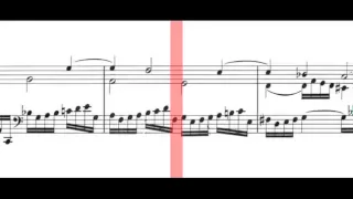BWV 913 - Toccata in D Minor (Scrolling)