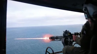 Marines Conduct Aerial Gunnery Off NC Coast