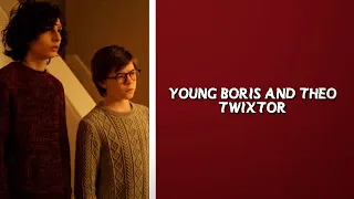 Young boris and theo twixtor scenepack ( the goldfinch )
