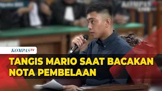 [FULL] Tangis Mario Dandy Bacakan Nota Pembelaan di Sidang Kasus Penganiayaan David Ozora