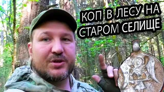 КОП В ЛЕСУ НА СТАРОМ СЕЛИЩЕ