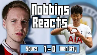 NO KANE NO PROBLEM | Spurs 1 - 0 Man City | Nobbins Reacts