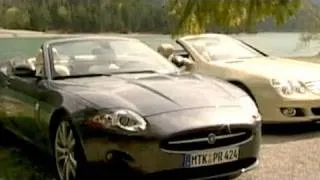 Mercedes SL 500 vs. Jaguar XK Cabrio: Luxus-Cabrios im Vergleich