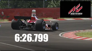 Assetto Corsa World Record: Ferrari 312T Nordschleife 6:26.799