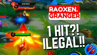 TOP GLOBAL GRANGER USING ILLEGAL BUILD?! | IQOO Z7X MLBB TEST ULTRA GRAPHIC 120 FPS