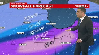 Chicago Weather Alert: Winter Storm Warning With Snow To Follow Rain, Ice