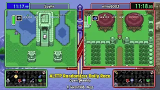 Open Weekly Jul 10, 2022. ALTTP Randomizer Daily Race