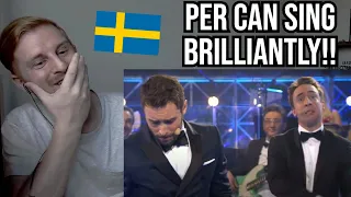 Reaction To Per Andersson and Måns Zelmerlöw - Total Eclipse of the Heart (Så ska det låta)