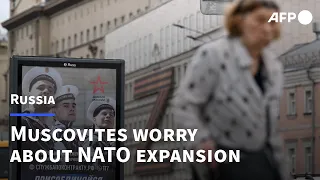 Moscow residents worried by NATO expansion after Vilnius summit | AFP