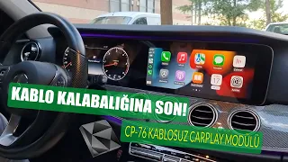 Mercedes E Serisi (W213) | Kablosuz Carplay Nasıl Yapılır? (Mixtech CP-76)