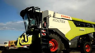 Nowy nabytek 2021 - Claas Lexion 5300 / Usługi koszenia zbóż oraz kukurydzy P.U.H DAN-ROL