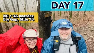 Appalachian trail 2024, Day 17, Bly Gap, NC / GA border, mile 78