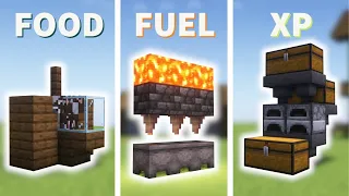 5 MUST-HAVE Starter Farms for Minecraft 1.20!