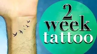 TESTING 2 WEEK TATTOOS! | InkBox | PopLuxe