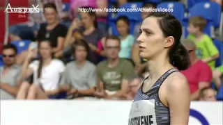 Maria Lasitskene 2.06m 2019 WL Ostrava + 2.10m attempts
