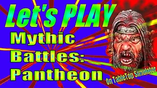 Lets Play Mythic Battles Pantheon on TableTop Simulator Full Game and Draft 2x2 Players