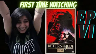 *HELL YEAH* Star Wars Episode VI: Return of the Jedi MOVIE REACTION First Time Watching