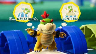 Yoshi's Crafted World - All Boss Cutscene Choices