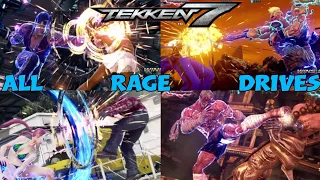 Tekken 7 Season 4 | All Characters Rage Drives