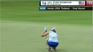 Lexi Thompson WHAT IS SHE DOING HERE?