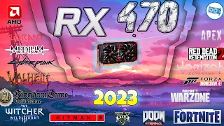 AMD RX 470 4GB in 30 GAMES       |  2023